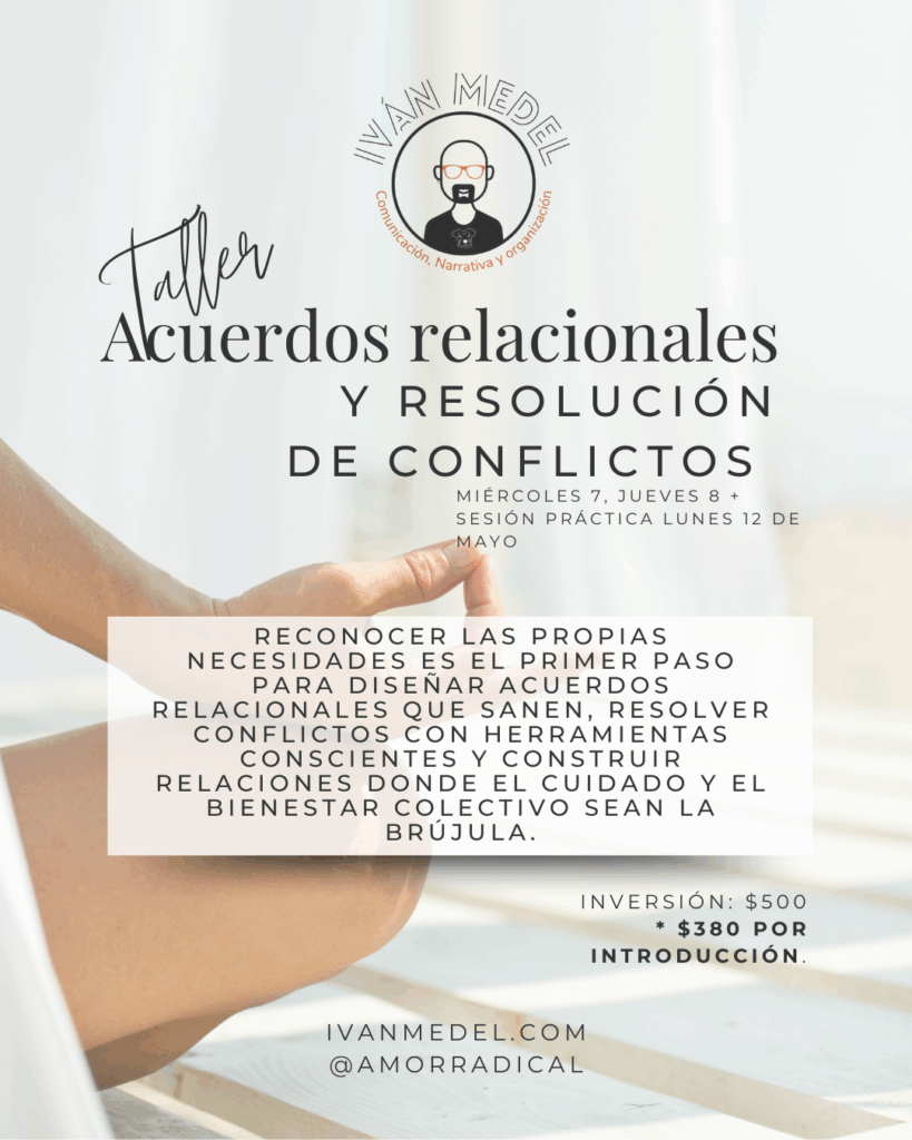 Taller: "Acuerdos Relacionales y Resolución de Conflictos"